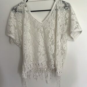 Lace Bohemian top